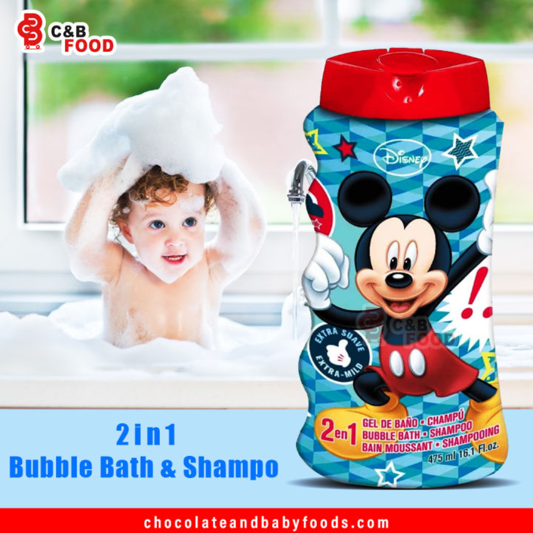 DISNEY MONSTERS 2IN1 BATH & SHAMP 475ML